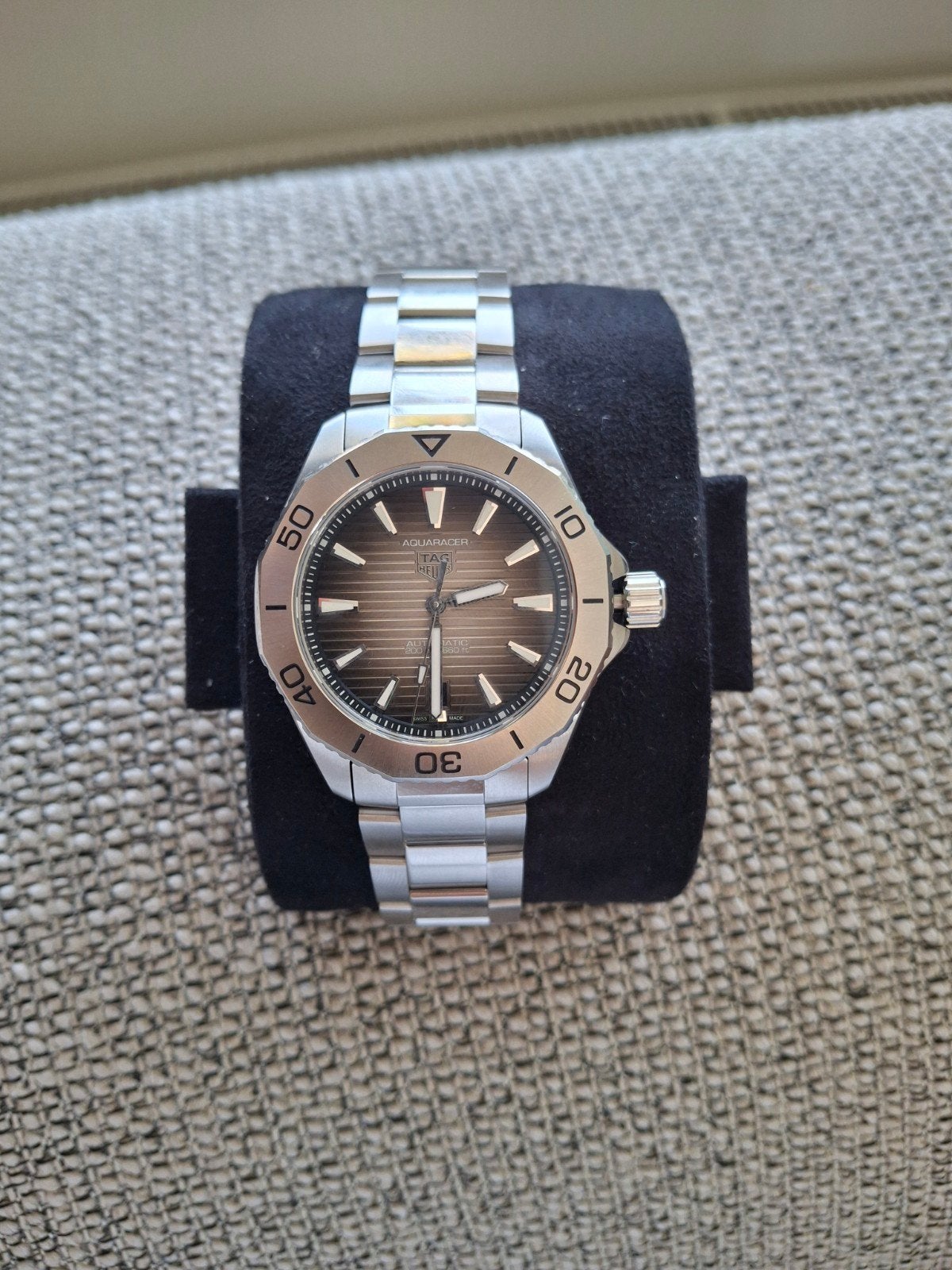 TAG Heuer Aquaracer Professional 200 Auto 40mm (WBP2110) - N, Handtassen en Accessoires, Staal, Staal, Polshorloge, Nieuw