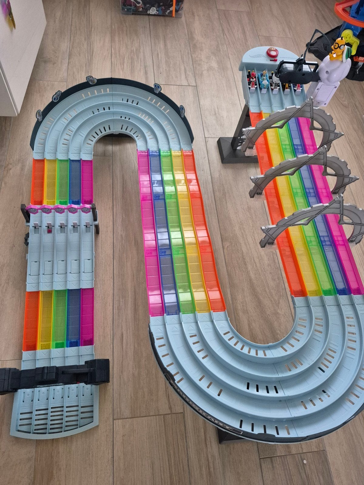 Hot Wheels Mario Kart Regenboog Raceset Speelset, Enlèvement, Hot Wheels