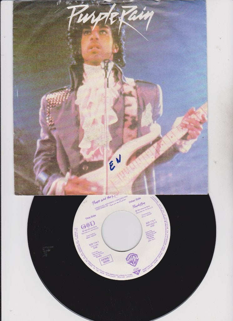 Prince And The Revolution – Purple Rain  1984, Gebruikt, 7 inch, Ophalen of Verzenden, Fotohoes