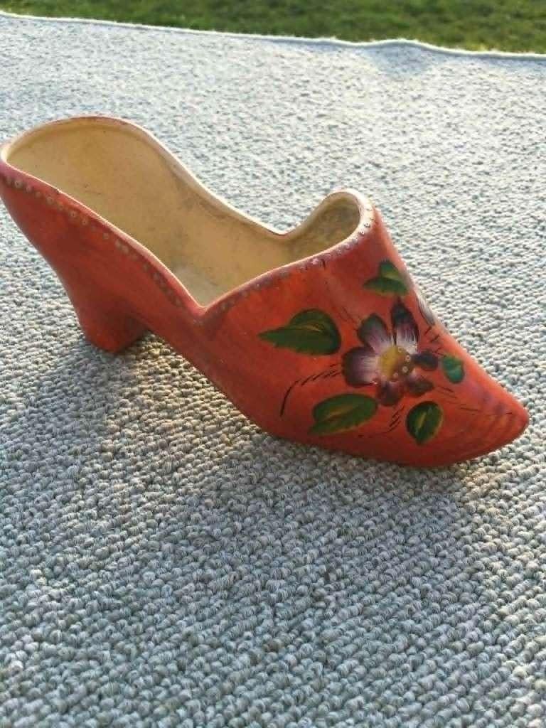 sabot en céramique, peint à la main, Antiquités & Art, Curiosités & Brocante, Enlèvement ou Envoi