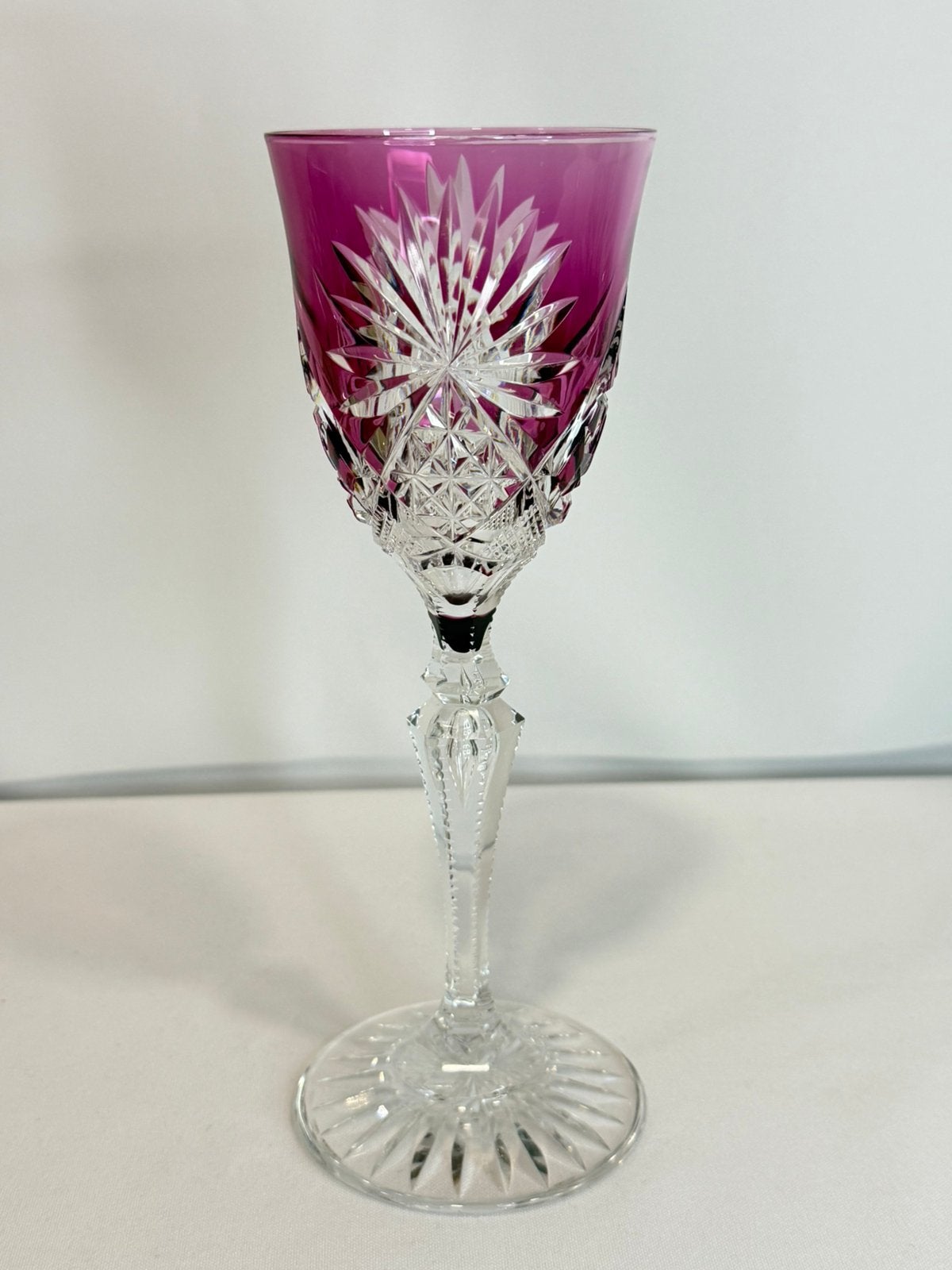 Val Saint Lambert Saarlouis wijnglas, Antiek en Kunst, Ophalen