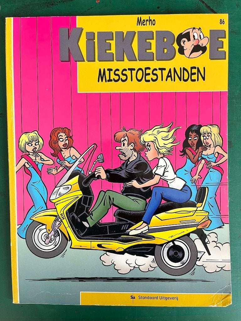 Kiekeboe 86, Misstoestanden, 2003, Enlèvement ou Envoi, Une BD, Merho, Utilisé