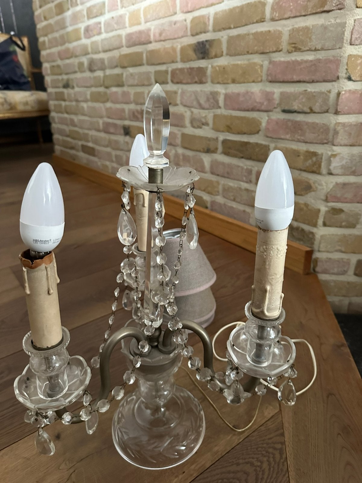 Staanlamp vintage, Ophalen, Zo goed als nieuw