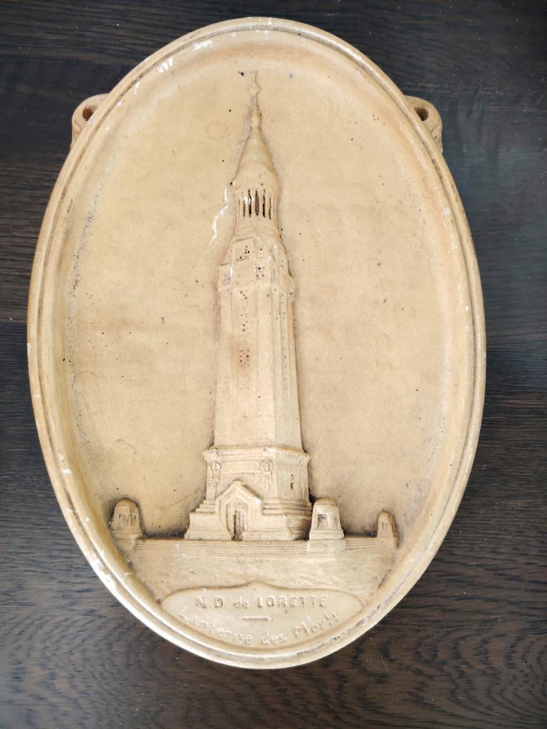 Ancien décor mural "Notre dame de Lorette mémorial 1914 1918, Enlèvement ou Envoi, Utilisé