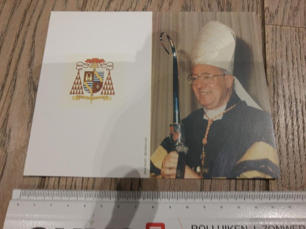 Bidprentje Kardinaal Jan Pieter Schotte -Beveren-lei -Rome, Verzamelen, Ophalen of Verzenden