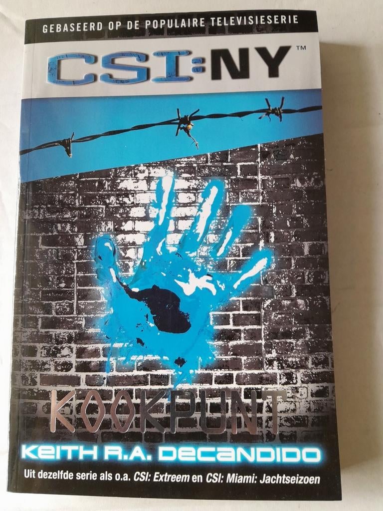 K.R.A. DeCandido - CSI: NY: Kookpunt, Ophalen, Zo goed als nieuw, K.R.A. DeCandido