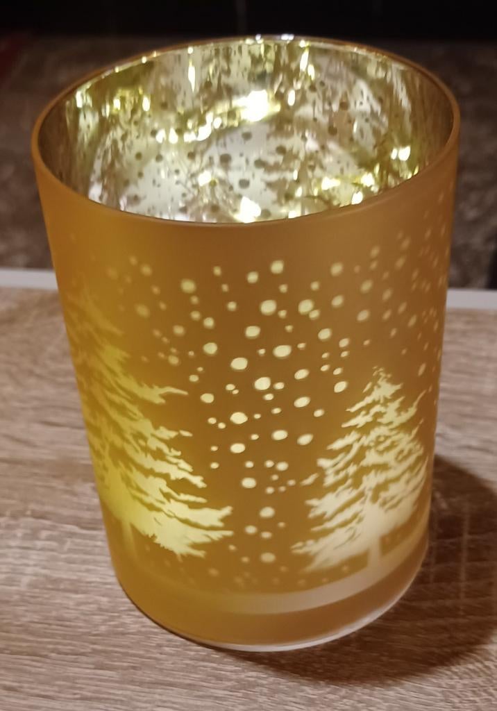 Lumière d'ambiance de Noël, décoration, dorée, Envoi