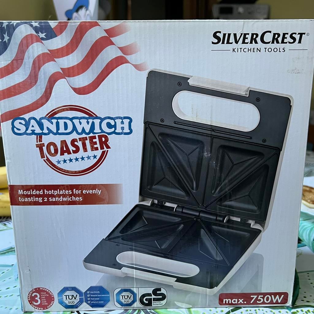 Appareil à croque-monsieur Silvercrest, Electroménager, Enlèvement ou Envoi, Neuf