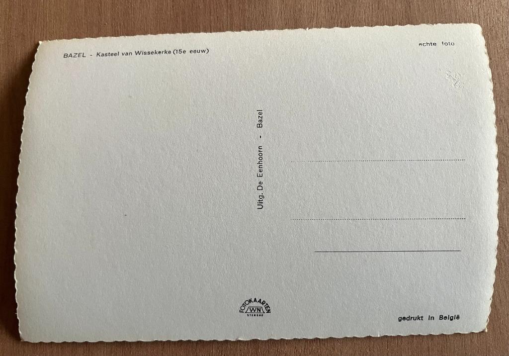 OUDE POSTKAARTEN BAZEL, Enlèvement ou Envoi, Avant 1920, Non affranchie, Flandre Orientale