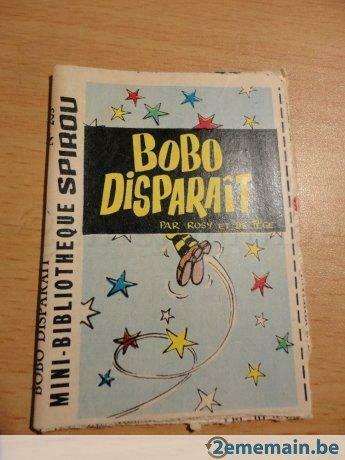 mini-bibliothèque Spirou à 3 euros pièce de 1964,1965 bobo, Livres, Enlèvement ou Envoi, Utilisé