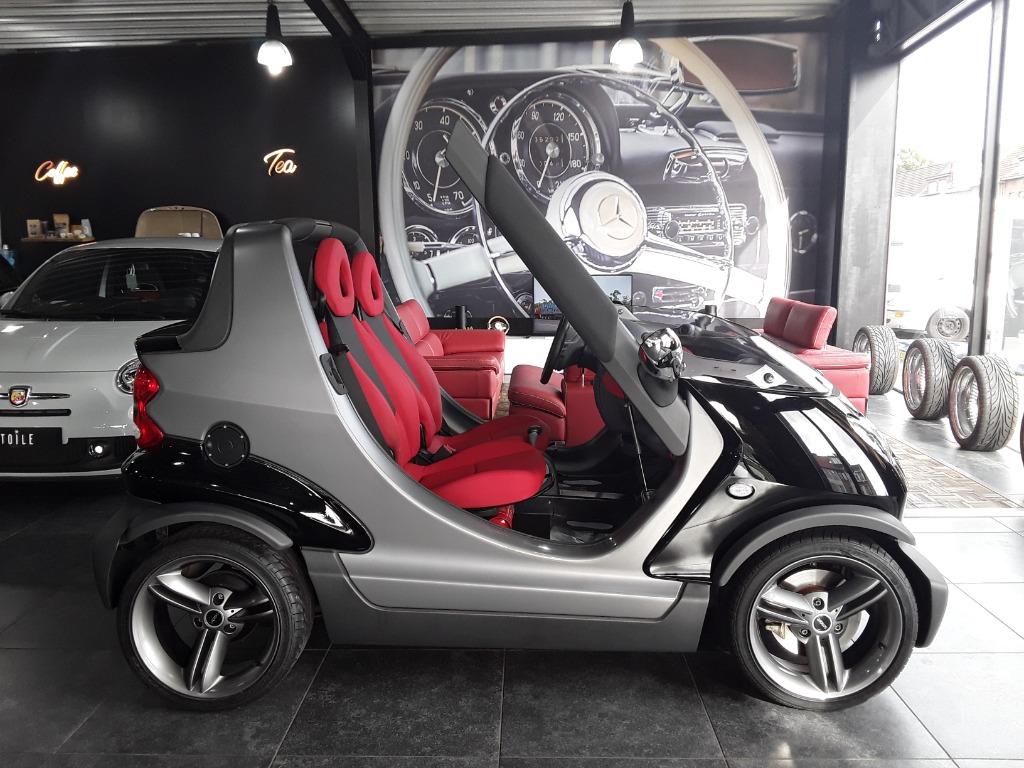SMART CROSSBLADE, Auto's, Automaat, Overige modellen, Cabriolet, Zwart