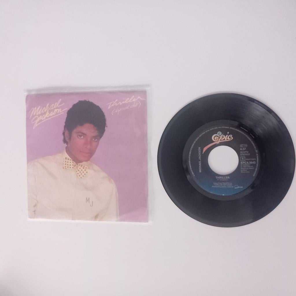 Le single vinyle Michael Jackson « Thriller Special Edit », CD & DVD, Enlèvement ou Envoi, Comme neuf