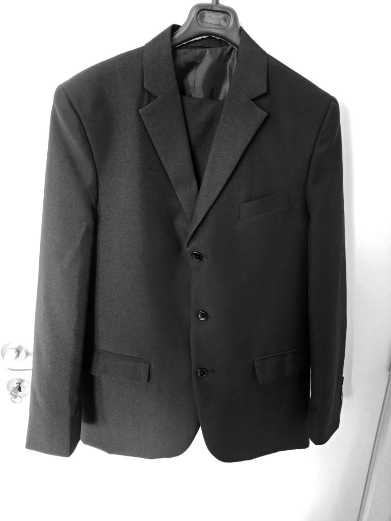 Costume noir 3 pièces, taille 13 ans, neuf., Vêtements | Hommes, Costumes & Vestes, Neuf, Shiny Penny, Noir, Enlèvement