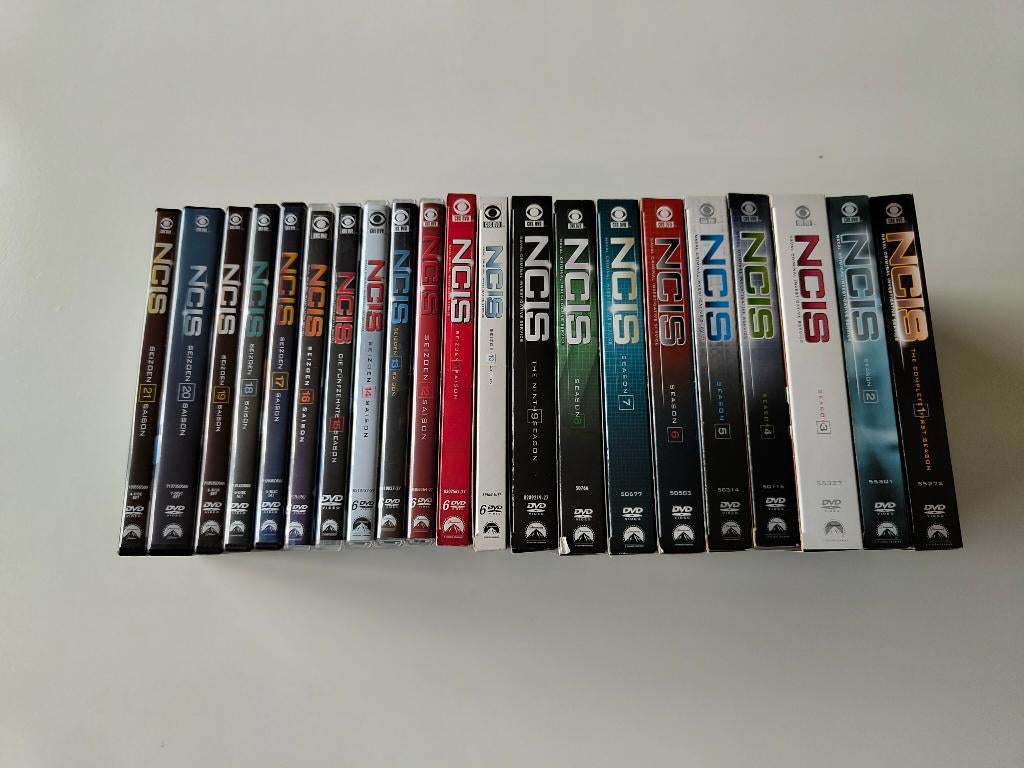 NCIS seizoen deel 1 t/m 21 [GOED LEZEN], À partir de 12 ans, Enlèvement ou Envoi, Comme neuf, Action et Aventure