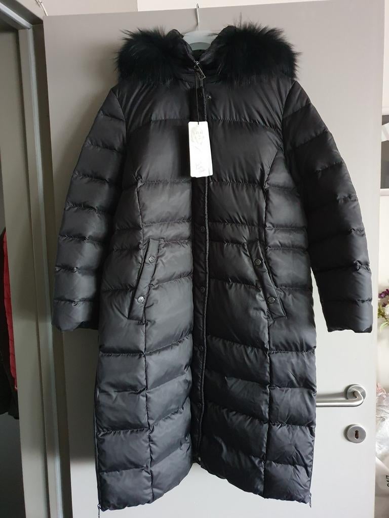 Nieuwe winterjas van Lebek maat 46, Ophalen, Zwart, Nieuw, Maat 46/48 (XL) of groter