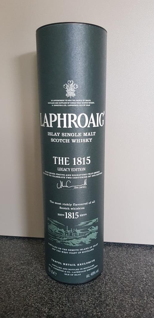 Whisky Laphroaig The 1815 Legacy Edition, Neuf, Autres régions, Pleine, Enlèvement