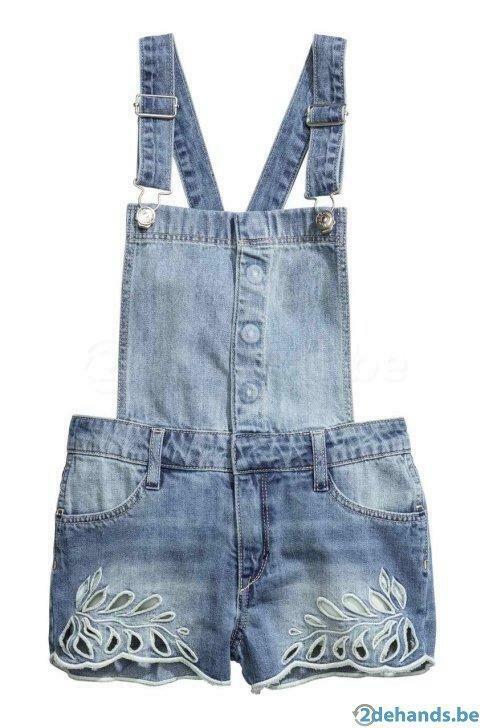 Prachtige nieuwe jeans jumpsuite H&M mt 164/14A!!!!, Kinderen en Baby's, Kinderkleding | Maat 164, Ophalen of Verzenden, Nieuw