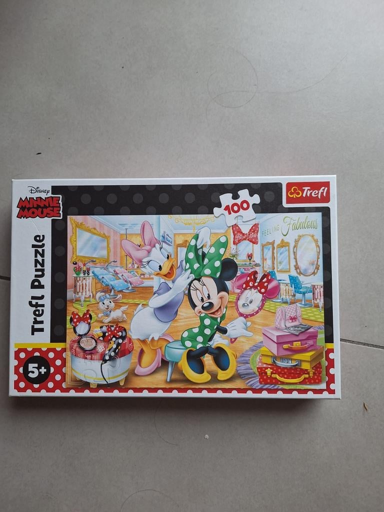 Puzzel Disney Minnie Mouse, Enlèvement ou Envoi, Plus de 50 pièces, Neuf, 4 à 6 ans
