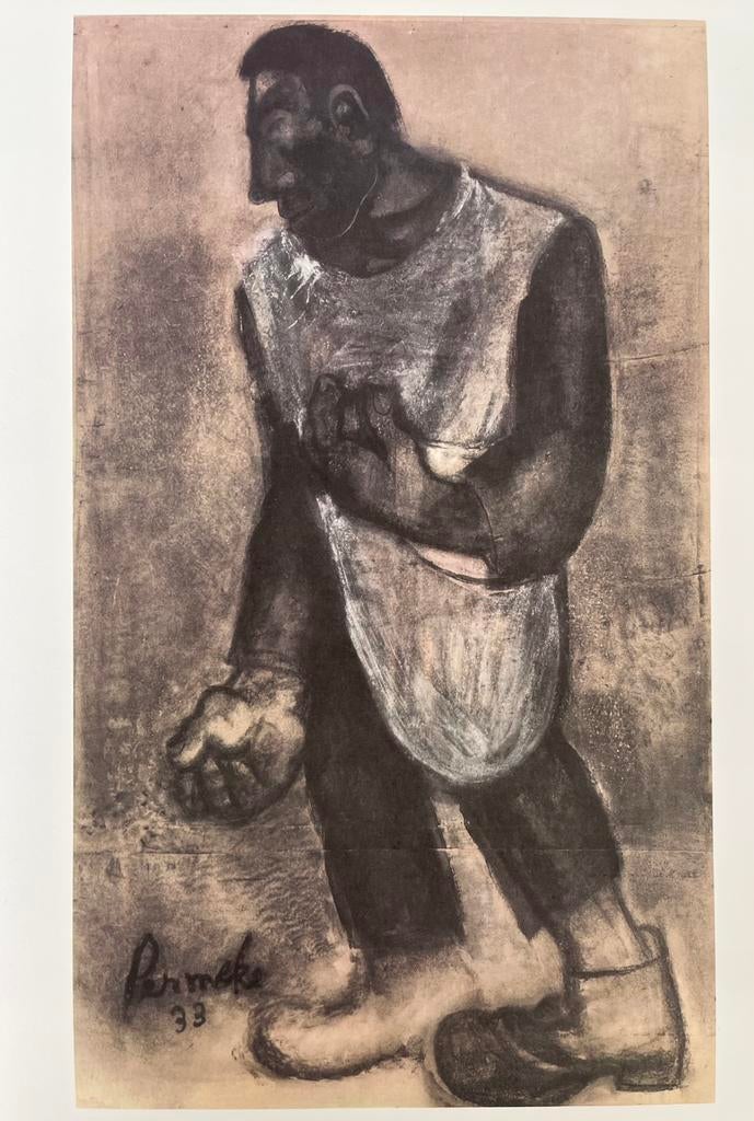 Constant Permeke, ‘de zaaier’, Antiek en Kunst, Ophalen