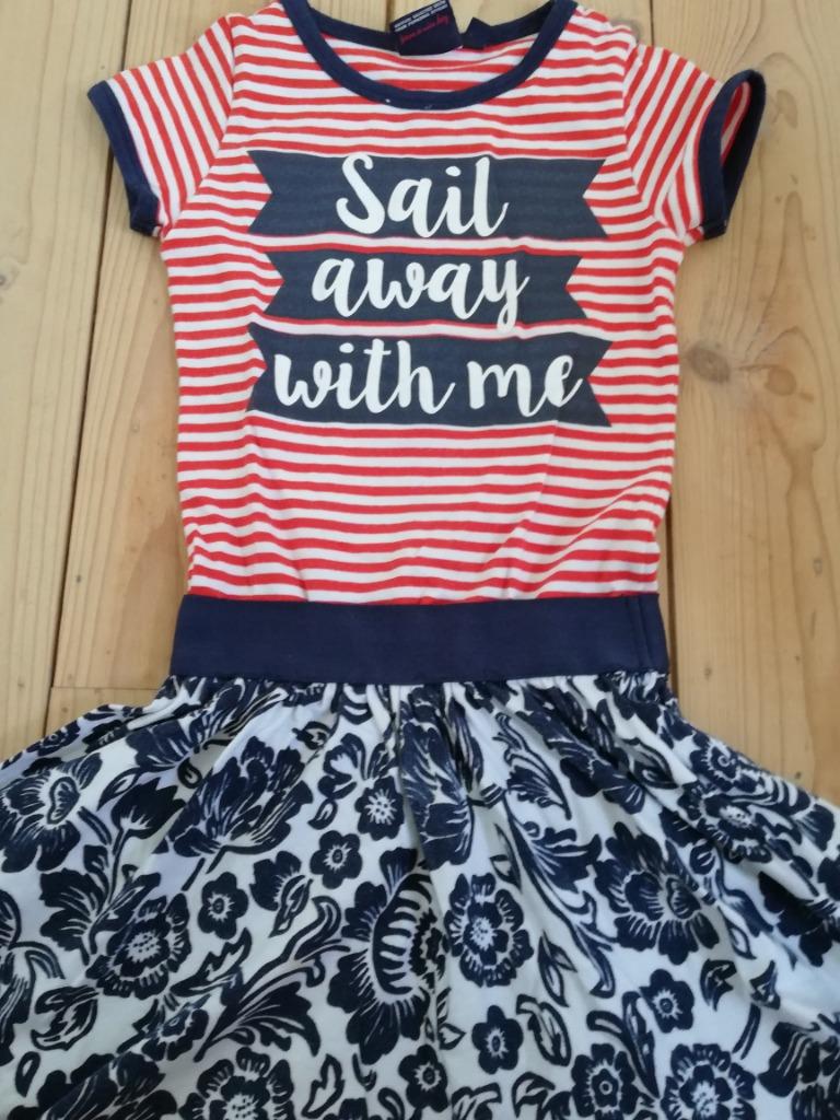 Robe TOP Tom Du - stretch à la taille - 104/110 - 4/5 ans, Robe ou Jupe, Enlèvement ou Envoi, Comme neuf, Tom Du