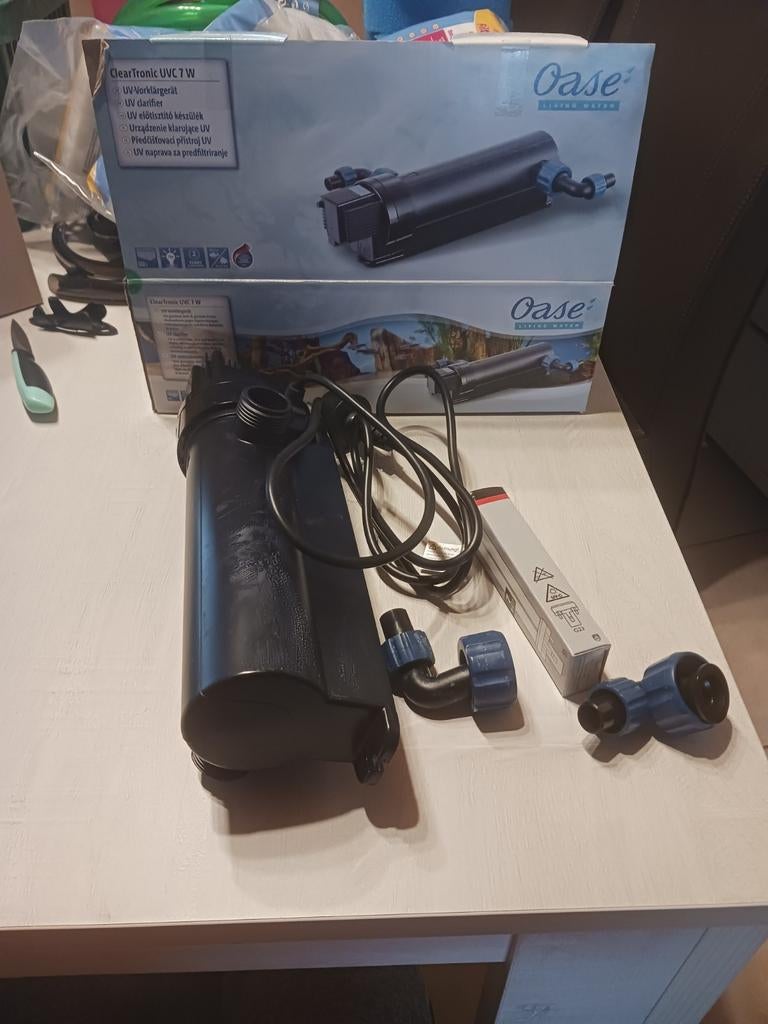 Oase Cleartronic uvc 7w, Ophalen