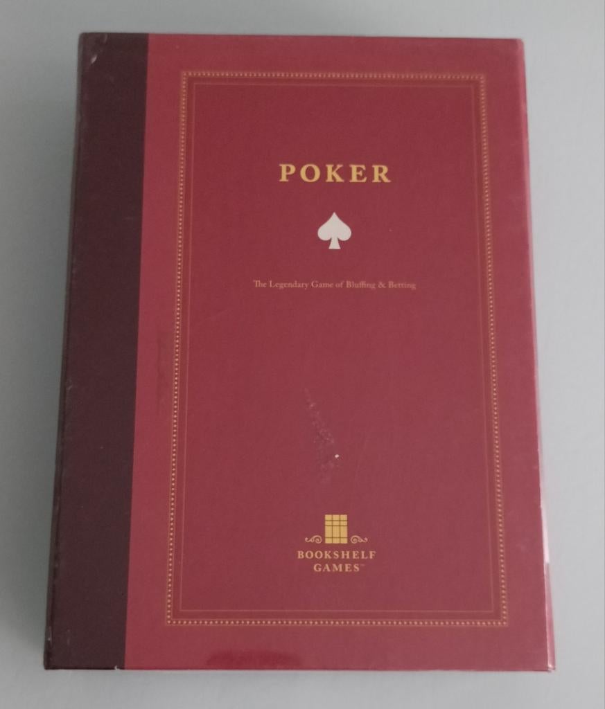 Poker set - Bookshelf Games., Ophalen of Verzenden, Nieuw
