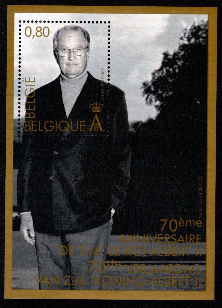 BL113 MNH** 2004 - Z.M. Koning Albert II, Ophalen of Verzenden, Postfris, Postfris