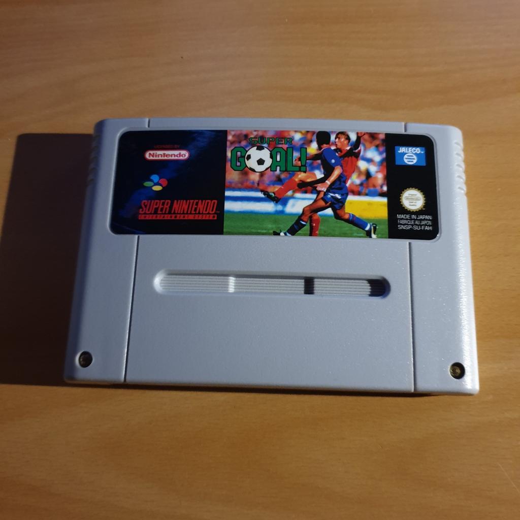 Super Goal PAL Super Nintendo, Games en Spelcomputers, Games | Nintendo Super NES, Gebruikt, Sport, 2 spelers, Vanaf 3 jaar, Ophalen of Verzenden