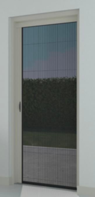 Hordeur schuifdeur, Ophalen, 80 tot 100 cm, 215 cm of meer, Hordeur