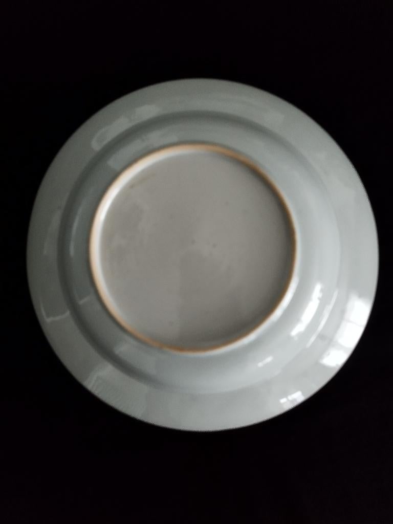 Porseleinen bord, China, 18e eeuw, Ophalen