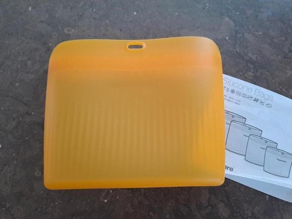 Tupperware Silicone bag S, Enlèvement ou Envoi, Neuf, Jaune