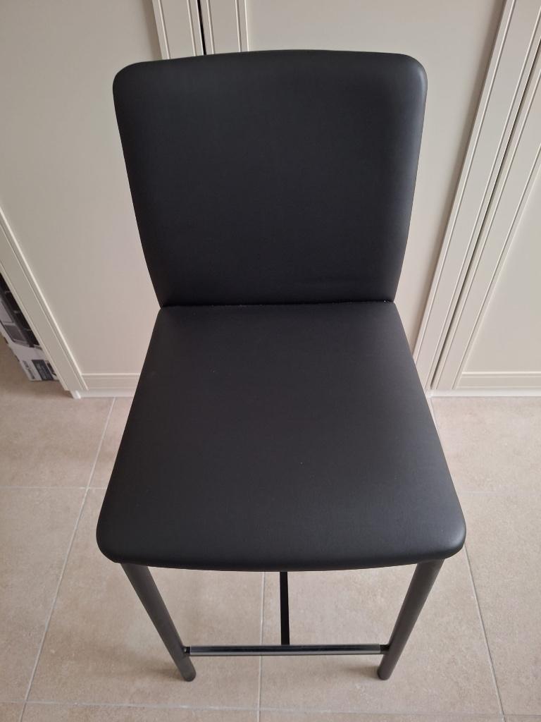 Tabourets de cuisine, Maison & Meubles, Tabourets de bar, 3 tabourets, Comme neuf, Enlèvement, Cuir