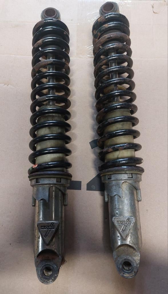 Koni vintage 400 mm verstelbare schokdempers, Motoren, Onderdelen | Oldtimers, Gebruikt, Ophalen of Verzenden