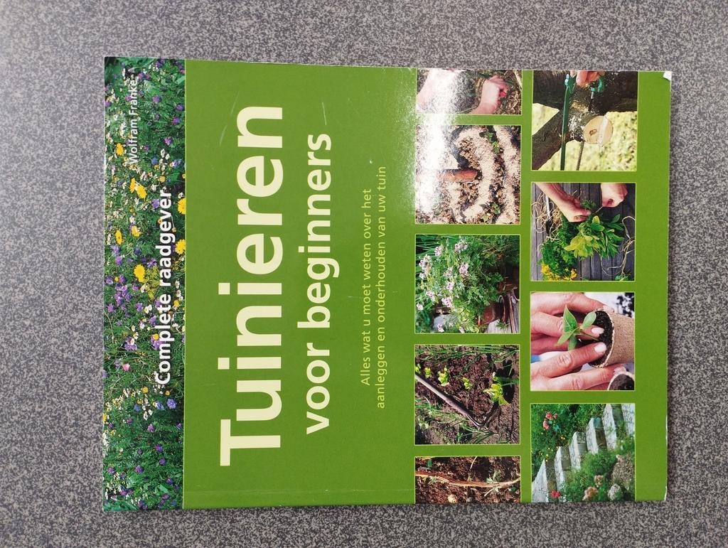 Boek tuinieren voor beginners, Enlèvement ou Envoi, Comme neuf