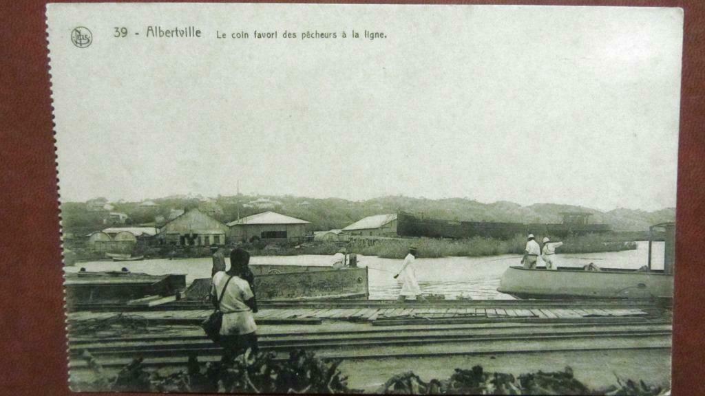 POSTKAARTEN BELGISCH CONGO- ALBERTVILLE, VISSERS, Verzamelen, Ophalen of Verzenden, Ongelopen