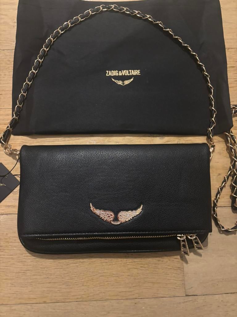 Sac Zadig & Voltaire, Enlèvement ou Envoi, Neuf, Noir, Sac à main