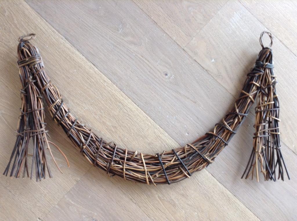 Guirlande in rotan, Maison & Meubles, Accessoires pour la Maison | Couronnes, Enlèvement ou Envoi, Comme neuf
