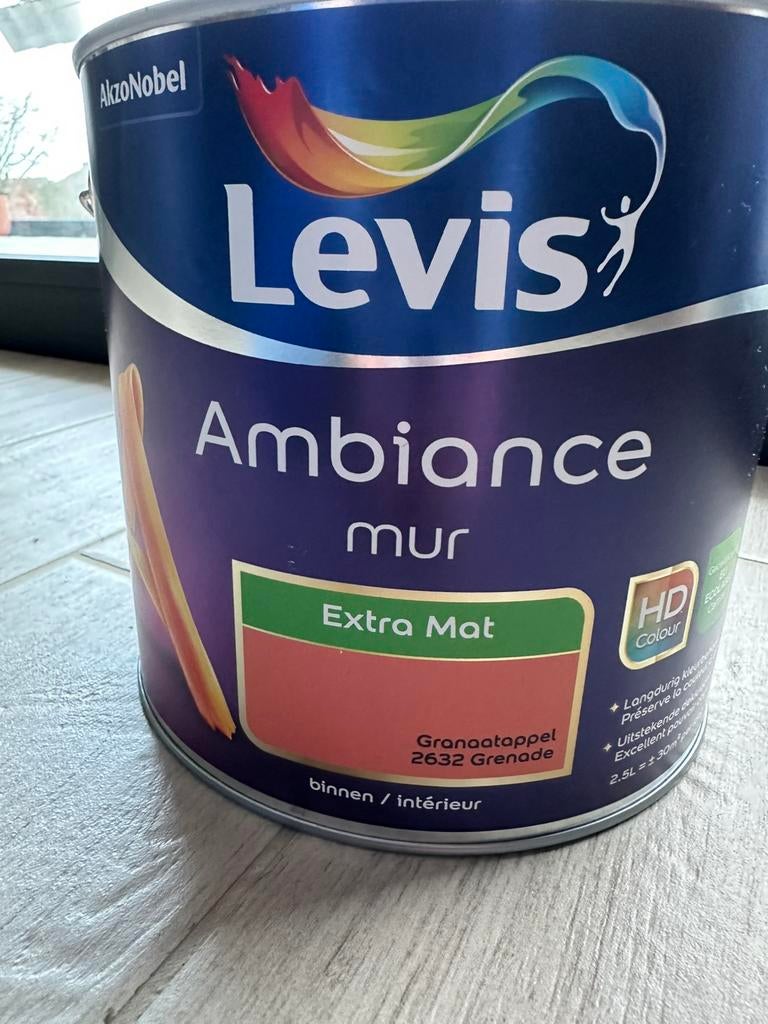 Levis Ambiance, Minder dan 5 liter, Ophalen, Nieuw, Verf