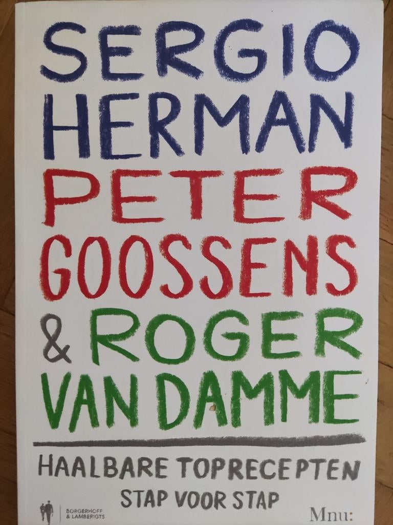SERGIO HERMAN PETER GOOSSENS & ROGER VANDAMME, Huis en Inrichting, Ophalen of Verzenden, Zo goed als nieuw