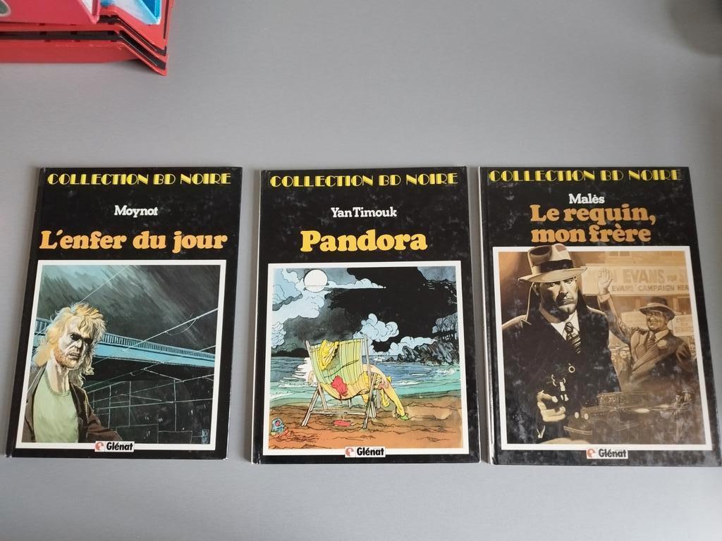 Collection BD noire 3 titres Moynot Timouk Malès, Complete serie of reeks, Ophalen of Verzenden, Zo goed als nieuw