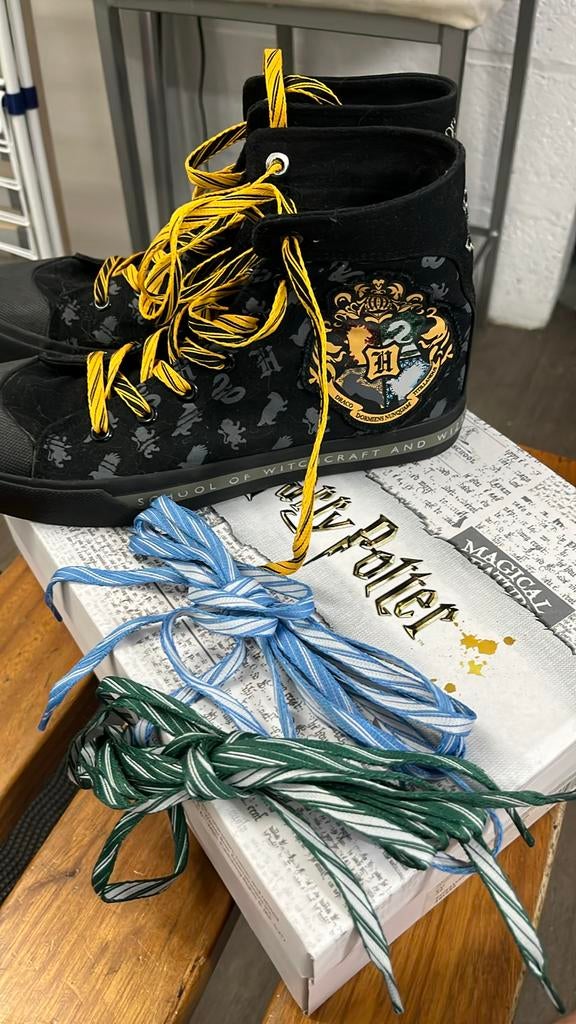 Harry Potter  schoenen mt 38, Ophalen, Zwart, Overige typen, Gedragen