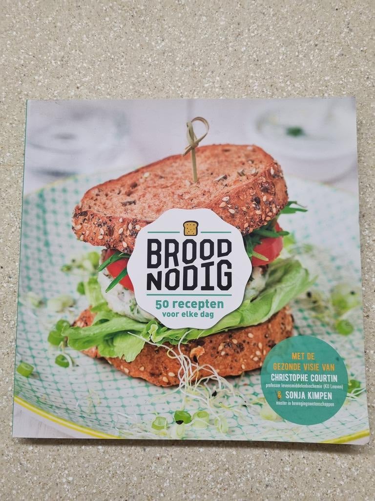 Broodnodig 50 recepten voor elke dag, Boeken, Sonja Kimpen, Overige typen, Nieuw, Ophalen of Verzenden