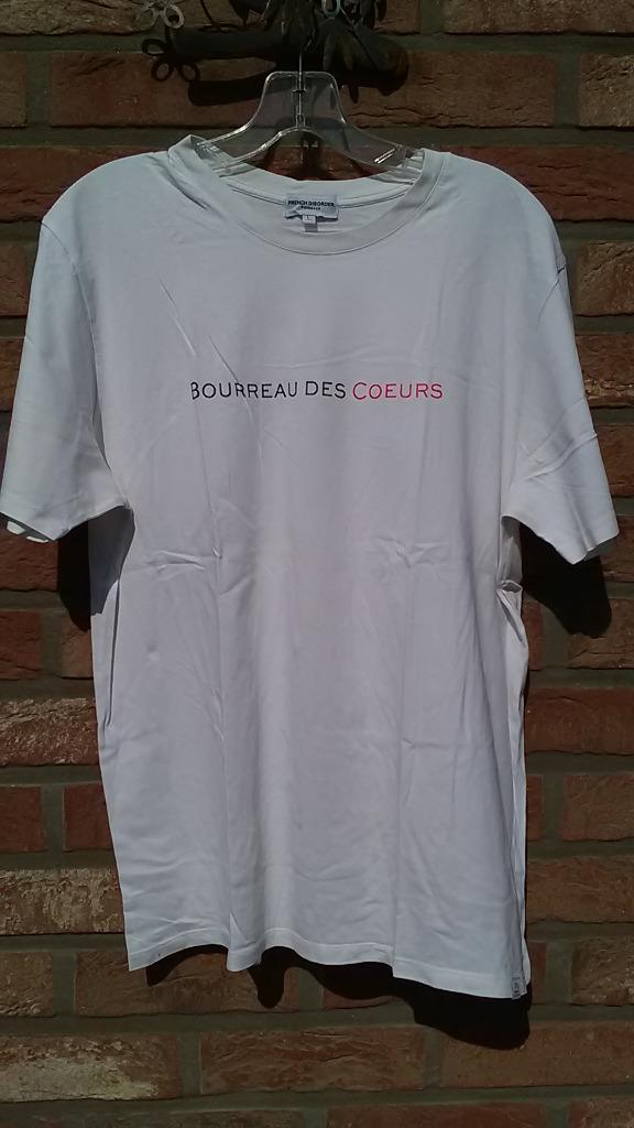 Bourreau des Coeurs L wit T-shirt (heren), Maat 52/54 (L), Verzenden, Wit, Zo goed als nieuw