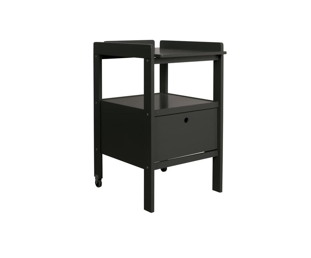 Dreambaby - Luiertafel op wielen met lade - zwart, Overige typen, Nieuw, Standaard, Ophalen