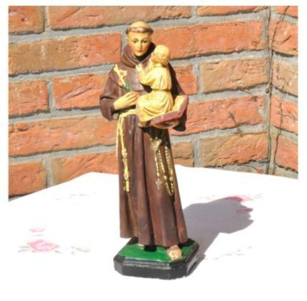 §saint Antoine de padoue en plâtre, Enlèvement ou Envoi