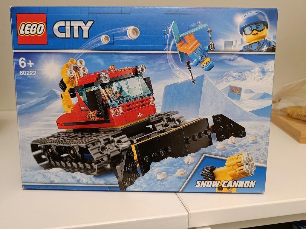 Lego 60223 sneeuwschuiver, Ophalen, Zo goed als nieuw, Complete set, Lego