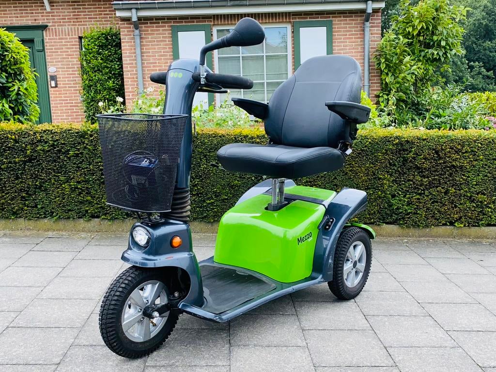 Voiturette électrique handicapés - L&M Mezzo Scootmobiel, Enlèvement ou Envoi, Pliant, Comme neuf, Fauteuil roulant électrique