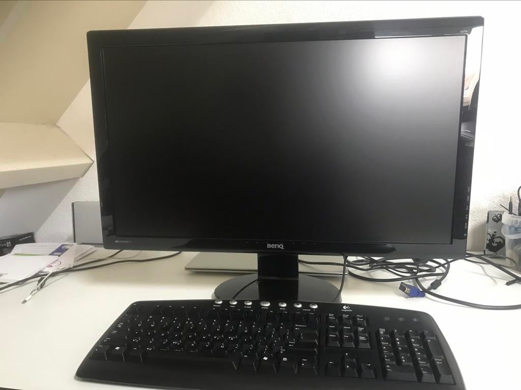 Te koop BenQ computer scherm, Informatique & Logiciels, Moniteurs, Comme neuf, HD, Enlèvement