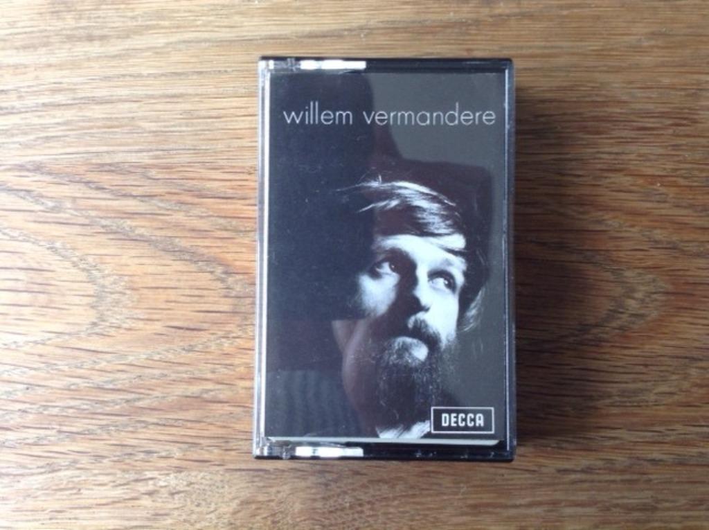 muziekcassette willem vermandere, Cd's en Dvd's, Ophalen of Verzenden, Nederlandstalig, 1 bandje, Origineel