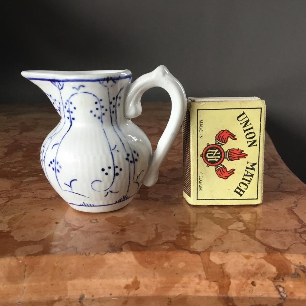 Zeer kleine melkkan 60 ml Boch Copenhagen hoogte 7 cm, Ophalen of Verzenden